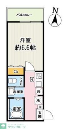 アペリティフ久米川の物件間取画像